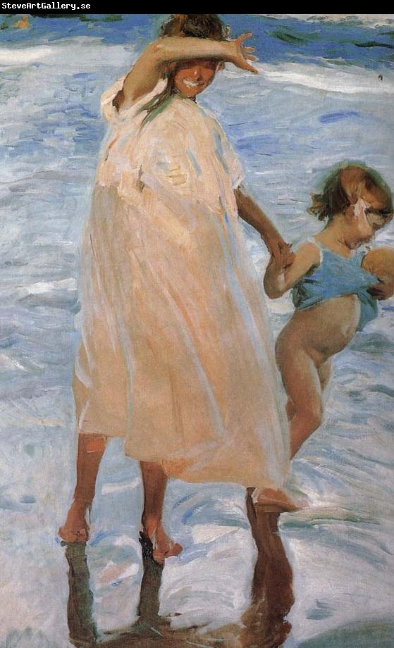 Joaquin Sorolla Two Sisters